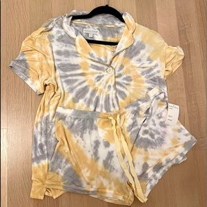 PJ Salvage Tie Dye Shorts Sleep Set BNWT